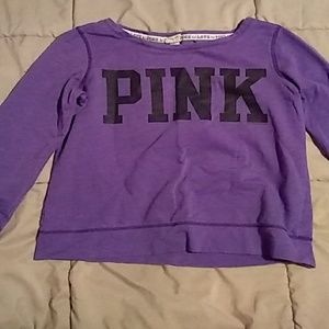 Pink crew neck